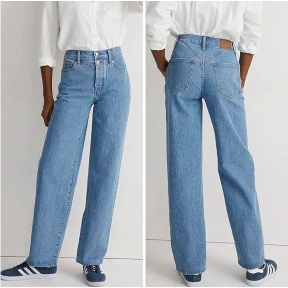 Madewell Denim - NEW Madewell The Perfect Vintage‎ Wide-Leg Jean in Harding Wash, 29
